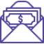 A purple square-shaped icon featuring two white speech bubbles next to each other, with one slightly overlapping the other. The icon symbolizes conversation or communication, much like the essential dialogue between a pet owner and their vet.